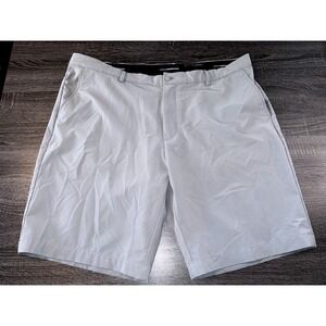 Greg‎ Norman Golf Shorts Mens 40 Light Gray 9 Inseam Stretch Performance Summer